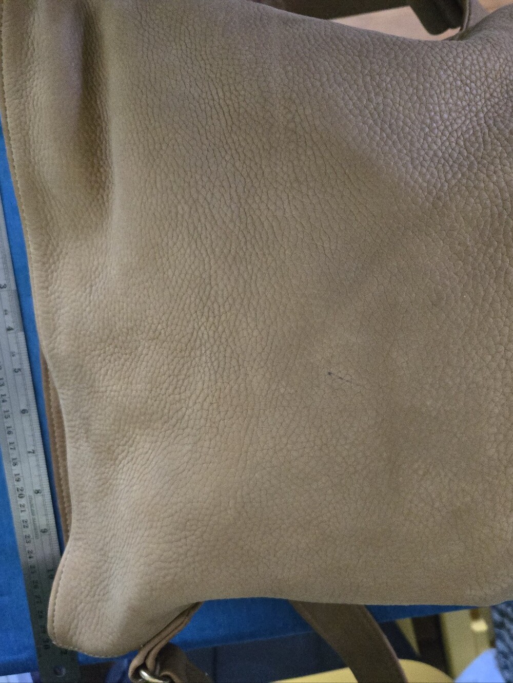Vintage COACH Made in Italy Nubuck Leather Slouchy Bucket Bag 4923 - AS IS - Picture 6 of 15
